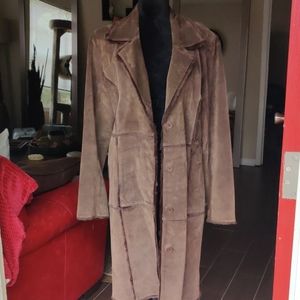 Vintage suede coat